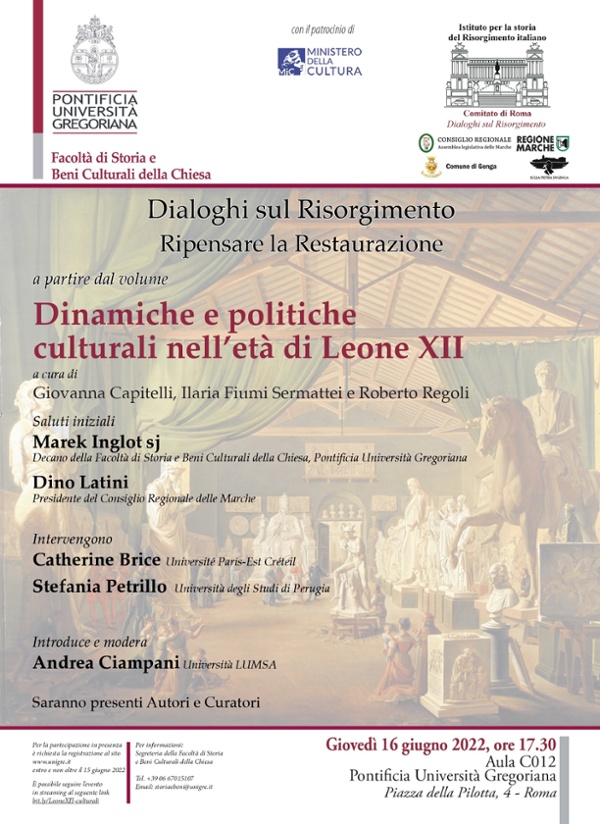Dinamiche e politiche culturali nell'età di Leone XII