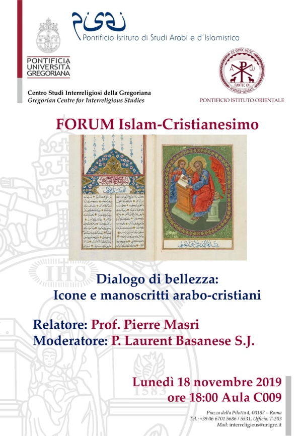 Dialogo di bellezza: Icone e manoscritti arabo-cristiani