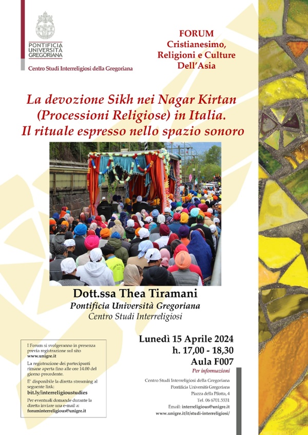 La devozione Sikh nei Nagar Kirtan (Processioni Religiose) in Italia. Il rituale espresso nello spazio sonoro