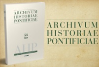 Archivum Historiae Pontificiae - Vol. 53 (2019)
