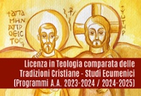 Studi ecumenici: programmi di studio 2023-2024 e 2024-2025