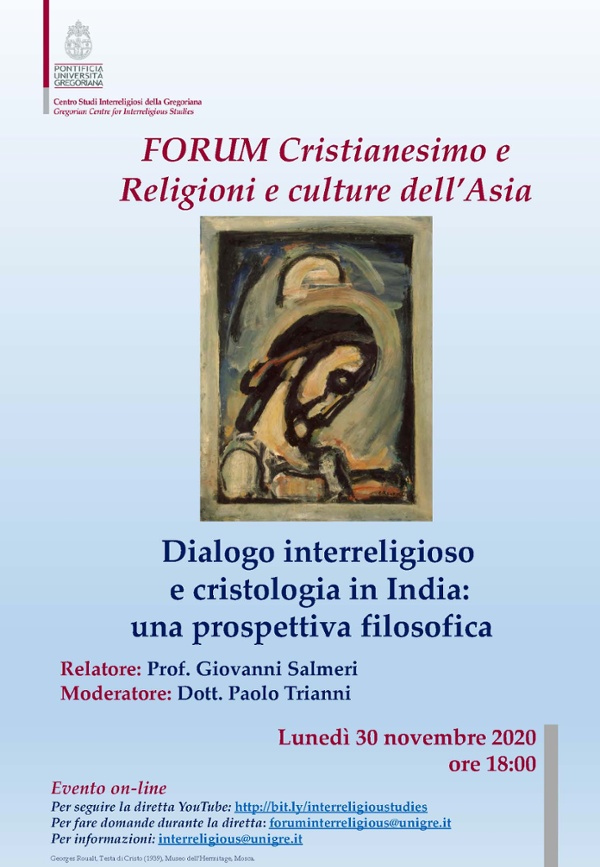 Dialogo interreligioso e cristologia in India: una prospettiva filosofica