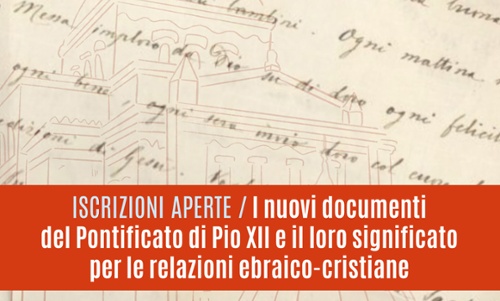 Nuovi documenti del pontificato di Pio XII / Iscrizioni aperte