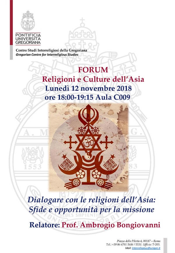 Dialogare con le religioni dell'Asia: Sfide e opportunità per la missione