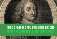 Pascal tra filosofia e teologia / Annuncio Convegno